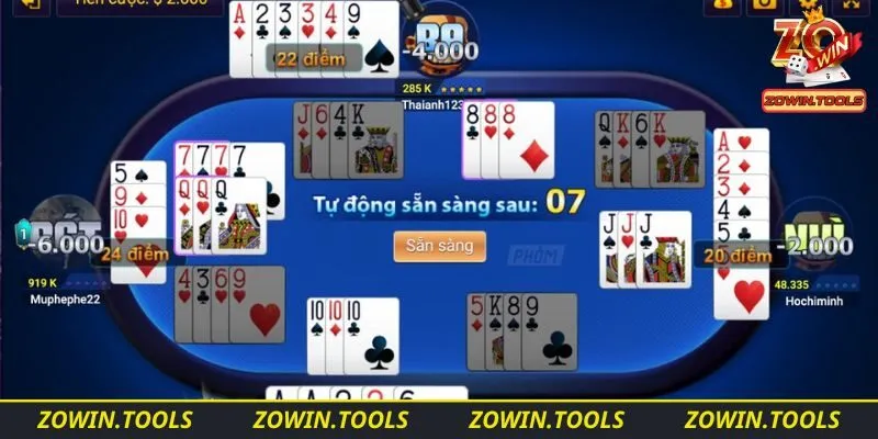 Thuật ngữ trong game Phỏm online tại ZOWIN