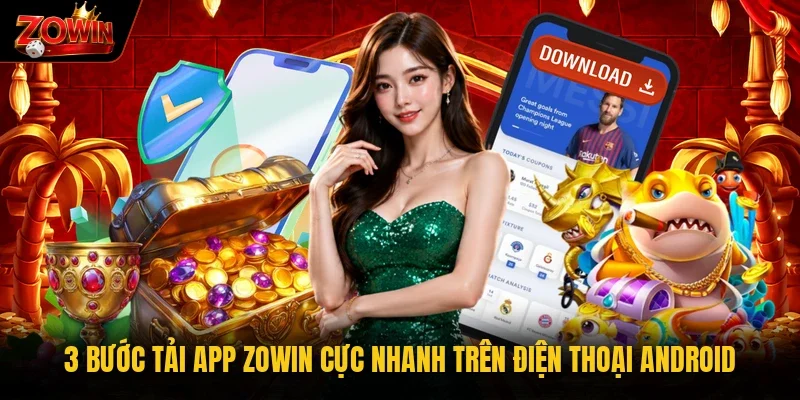 3 bước tải app Zowin cực nhanh trên điện thoại Android