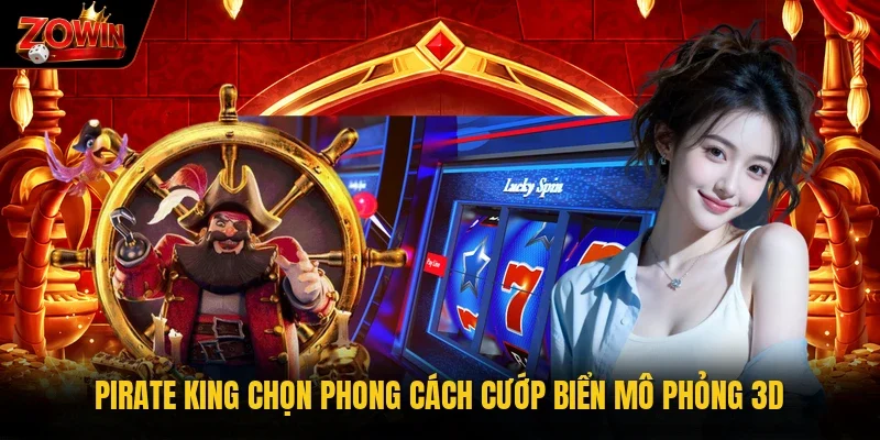 Pirate King chọn phong cách cướp biển mô phỏng 3D